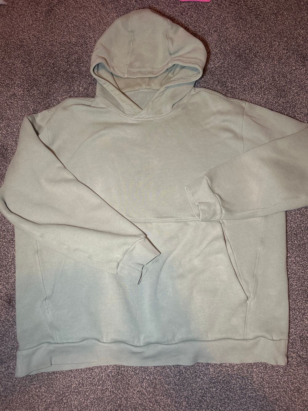 Lululemon men’s steady state pullover hoodie xl fog green